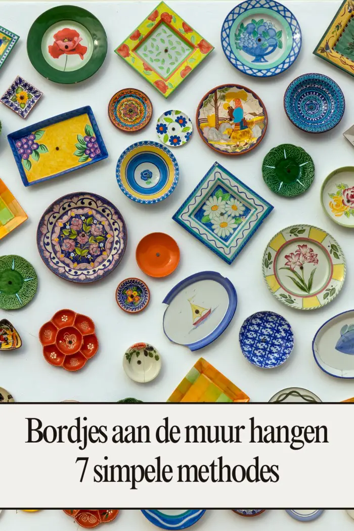 borden aan de wand hangen