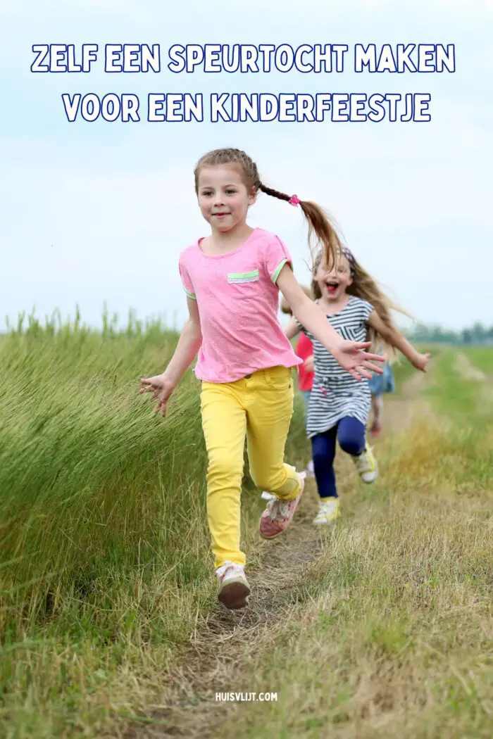 zelf een speurtocht maken voor een kinderfeestje