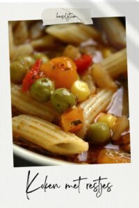 koken met restjes