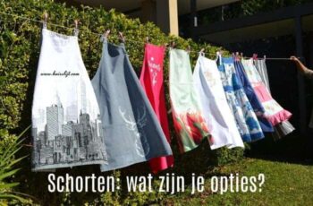 Schorten: wat zijn je opties? 6 aandachtspunten