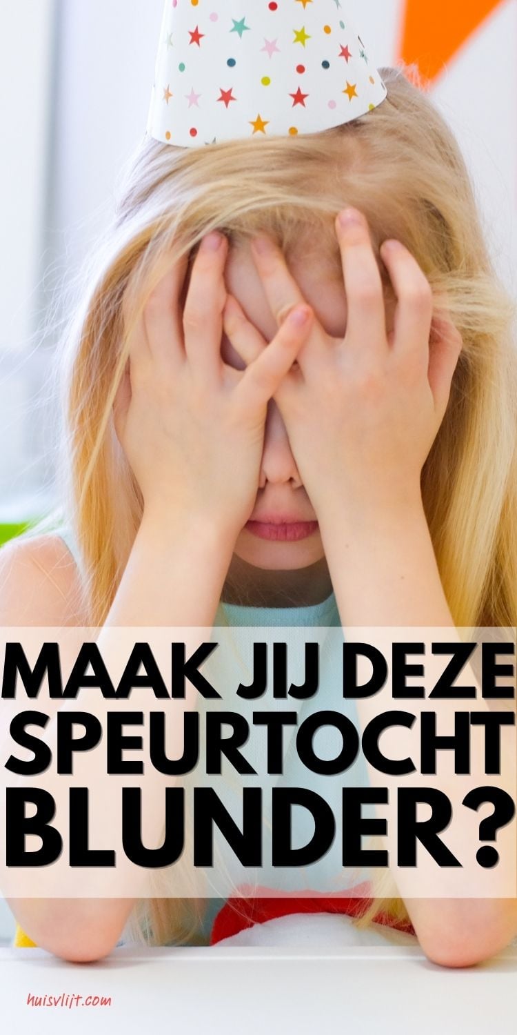 speurtocht kinderfeestje