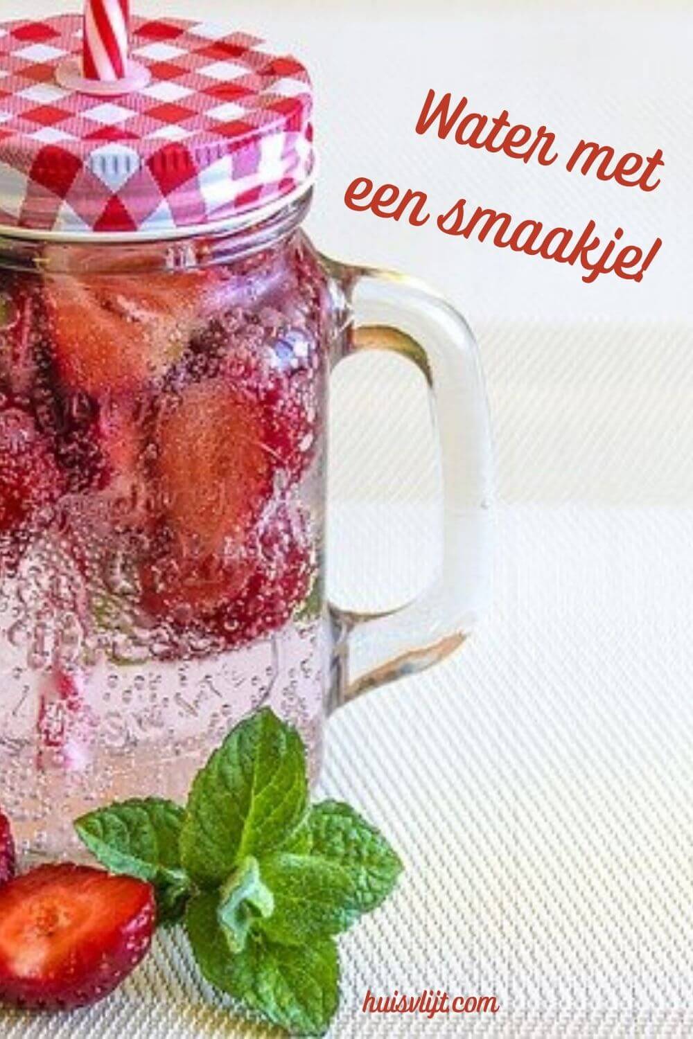 water met een smaakje