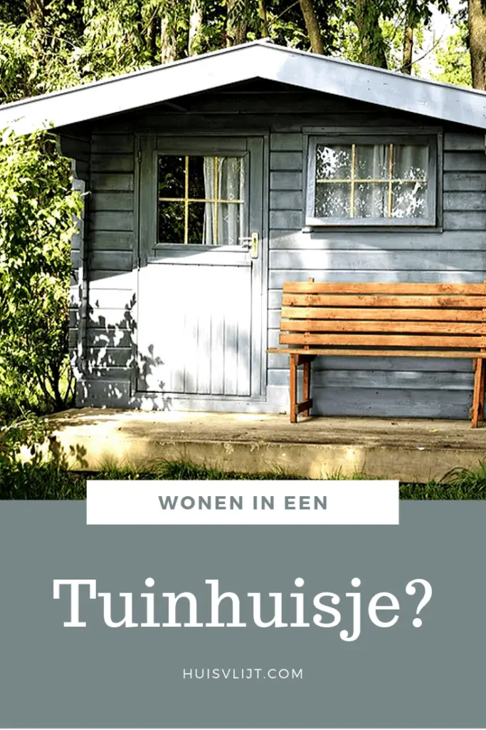 tuinhuis om in te wonen