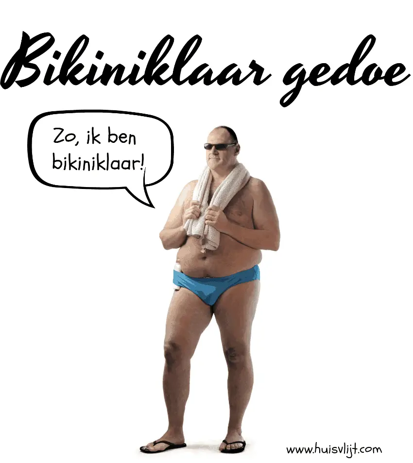 Bikiniklaar gedoe