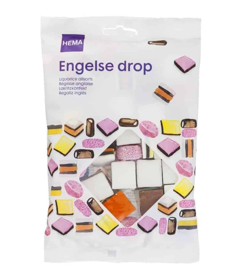 Engels drop per soort verpakt: nieuw + tips! 9 Hema 275,- 1,-