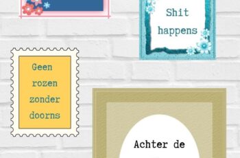 21 bemoedigende spreuken en citaten aan de wand