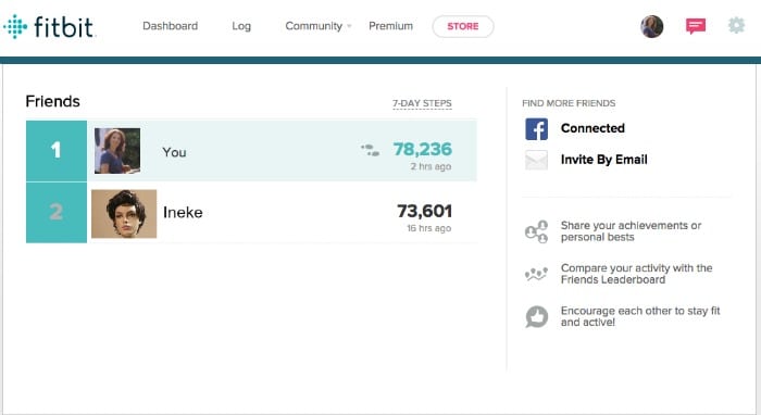 fitbit friends
