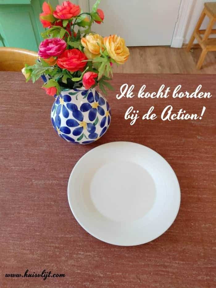 Madison servies: dinerbord + soepbord gekocht