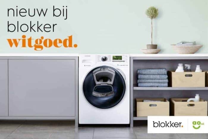 Wist jij dat je witgoed kunt kopen bij Blokker?