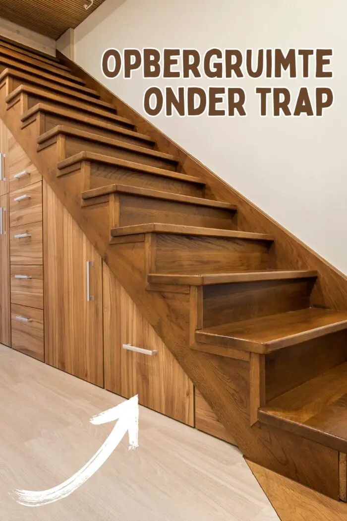 opbergruimte onder de trap