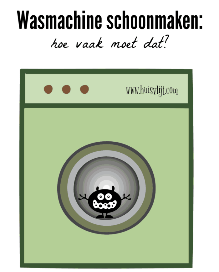 Wasmachine schoonmaken: hoe vaak moet dat?
