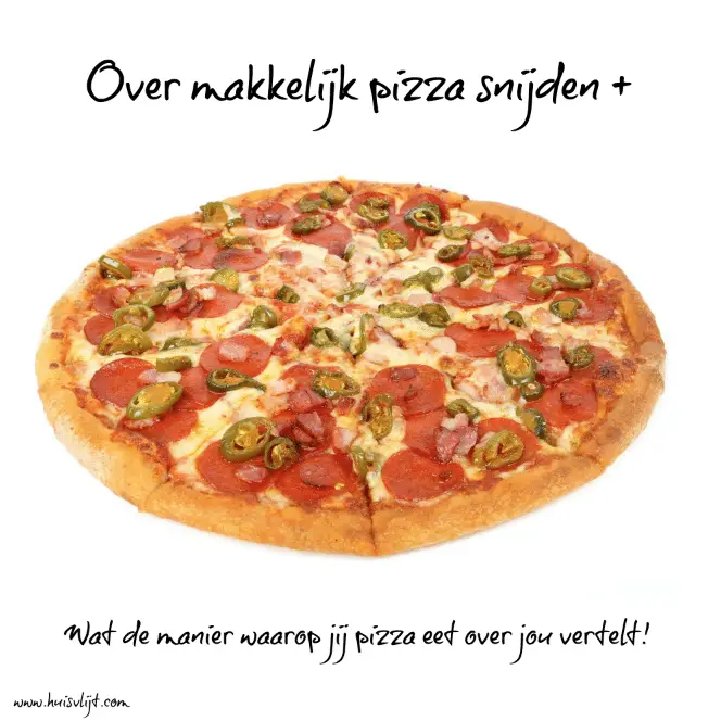 Pizza snijden: hoe doe je dat makkelijk?