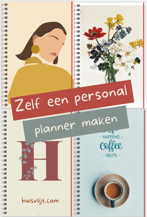 Personal planner: zelf je agenda maken. Zie de mijne! Update 2023