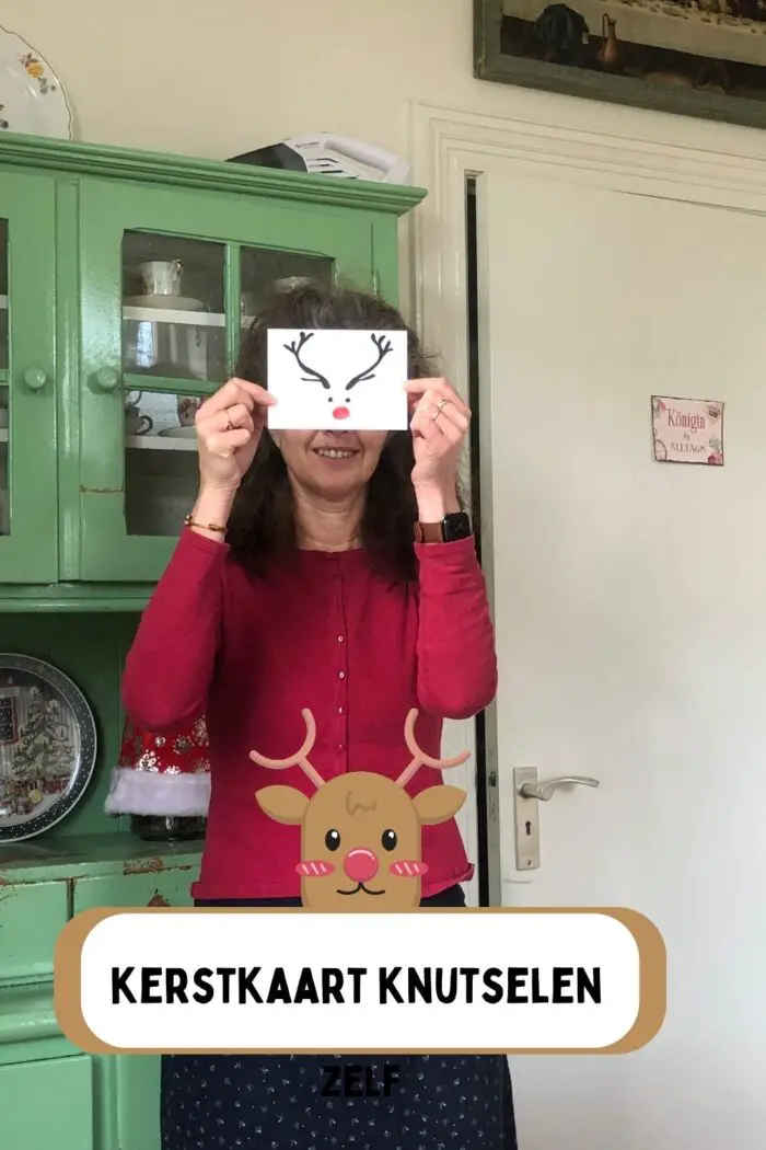 kerstkaart knutselen