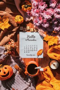 november aesthetic