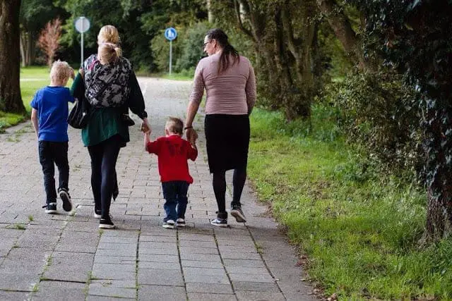 Gezin met transgender