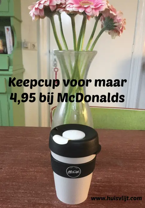 Keepcup: goedkoop bij McDonalds