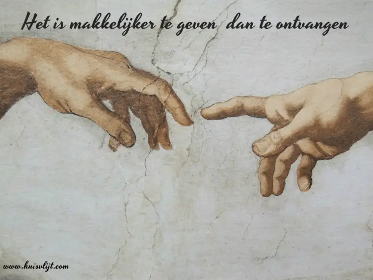 Geven is makkelijker dan krijgen? 4 Geven is makkelijker dan krijgen?