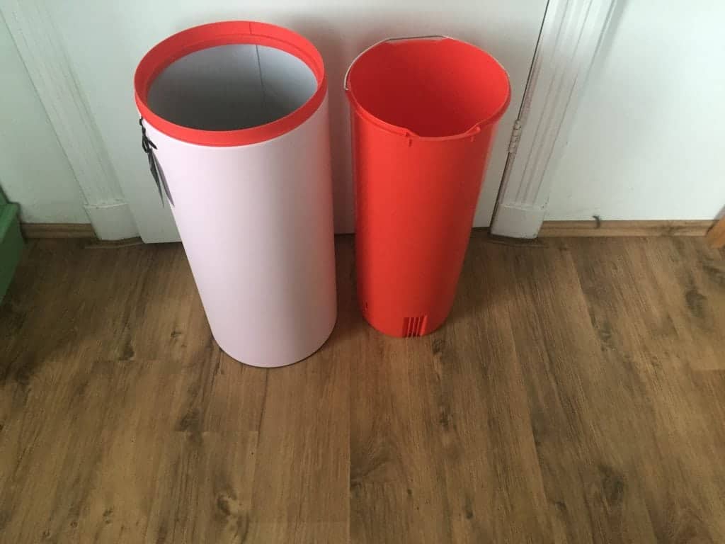 brabantia vuilnisemmer roze