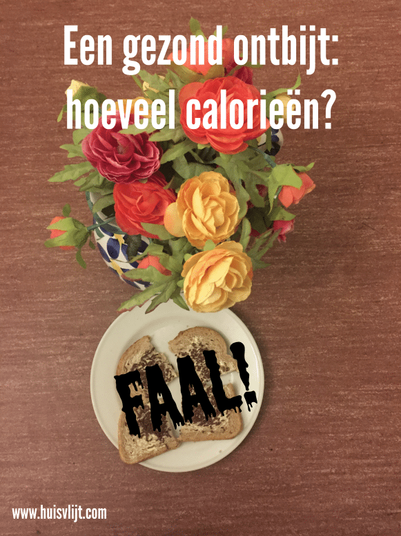 Een gezond ontbijt: hoeveel calorieën?