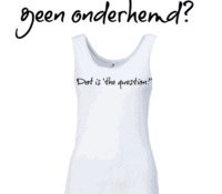 Draag jij een (onder) hemd?