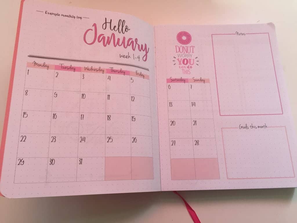 Bullet journal Action + overzicht van alle reviews! Update 2024 3 my bullet journal Action