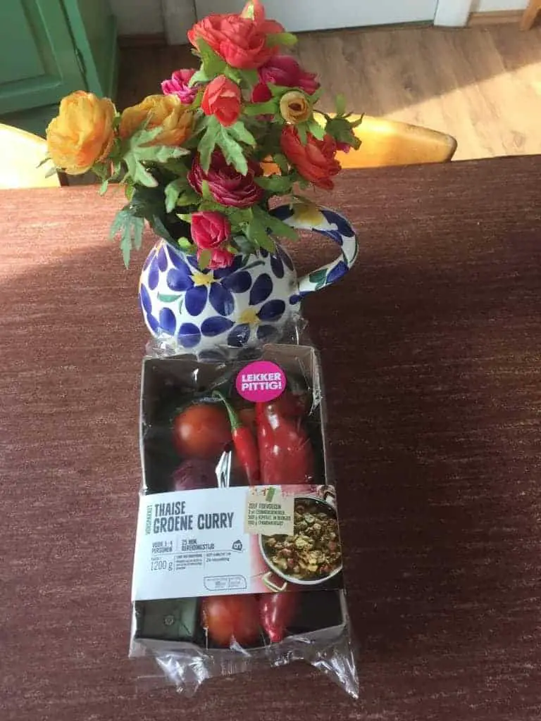 AH Verspakket Thaise groene curry op het menu vandaag