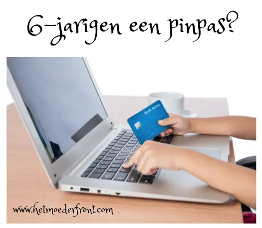 Kleuters aan de pinpas?