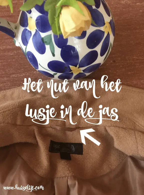 lusje in de jas