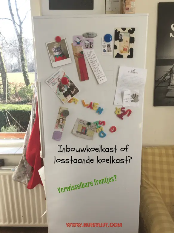 inbouwkoelkast versus losse koelkast in keuken