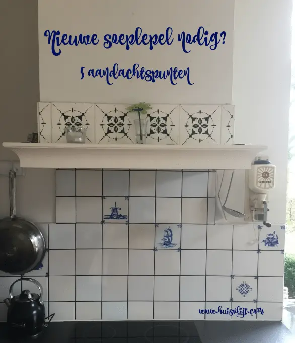 Nieuwe soeplepel nodig