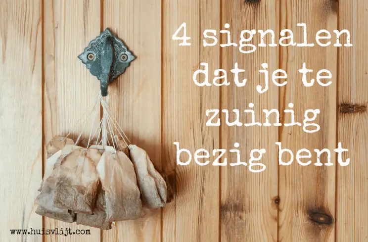 4 signalen dat je té zuinig bezig bent