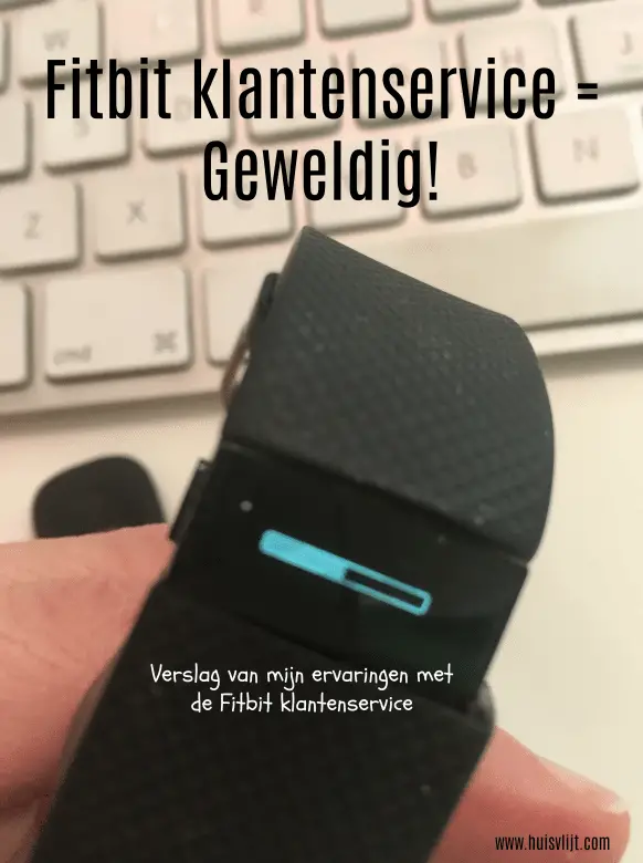 fitbit klantenservice