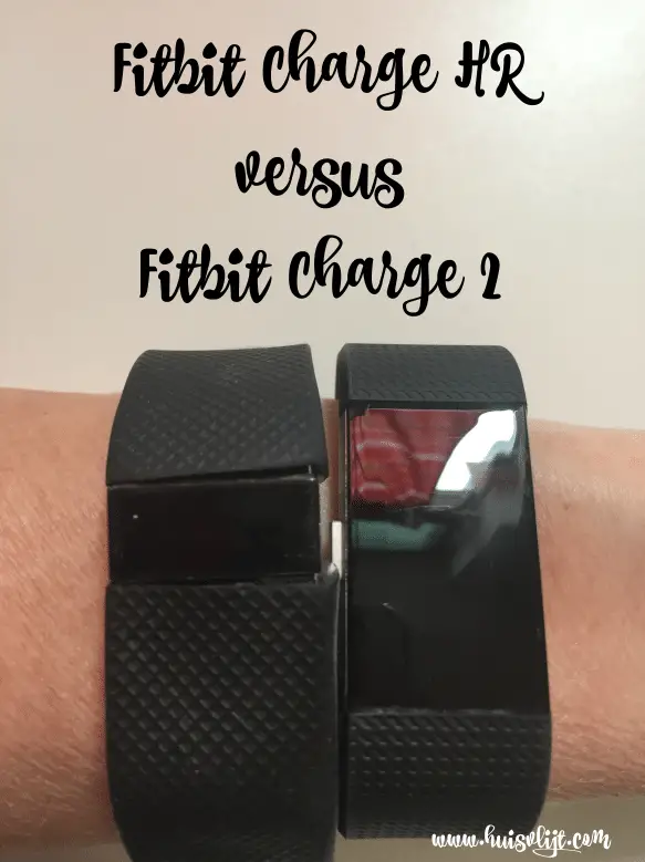 Fitbit Charge HR versus Fitbit Charge 2