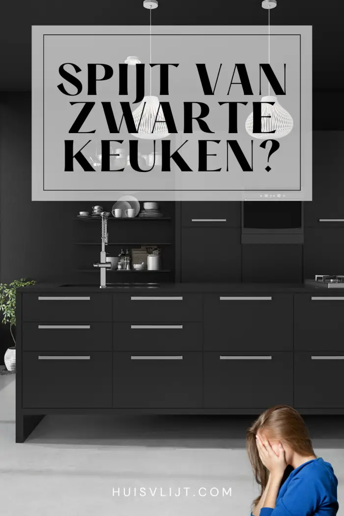 spijt van zwarte keuken