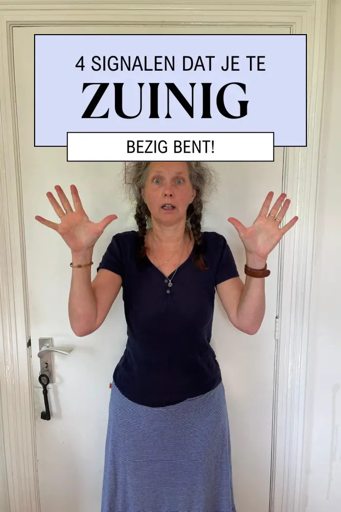 zuinig bezig