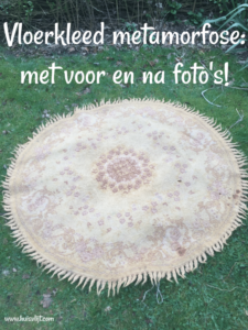 rond vloerkleed