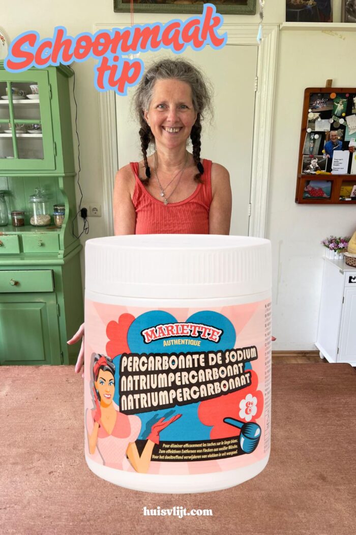 vlekken verwijderen met natriumpercarbonaat