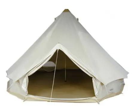 tent in eigen tuin