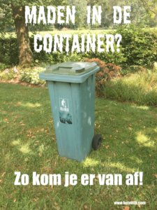 Maden in groene container