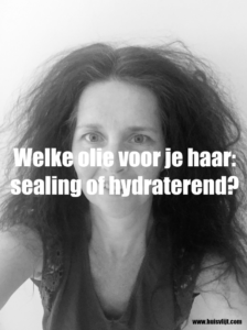 vochtarm haar en olie