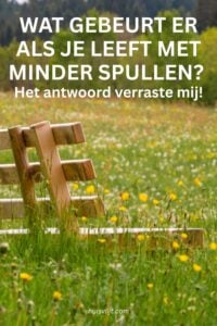 minimalistische levensstijl