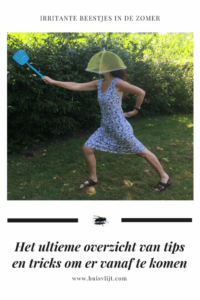 irritante beestjes in de zomer
