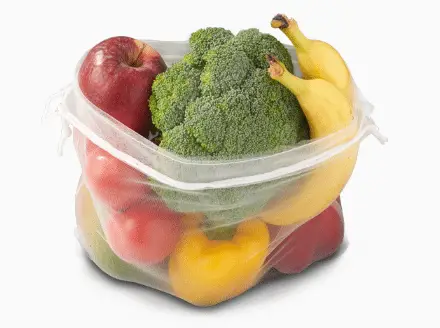 Lidl green bag: alternatief voor plastic zakjes voor groente en fruit 2 Lidl green bag