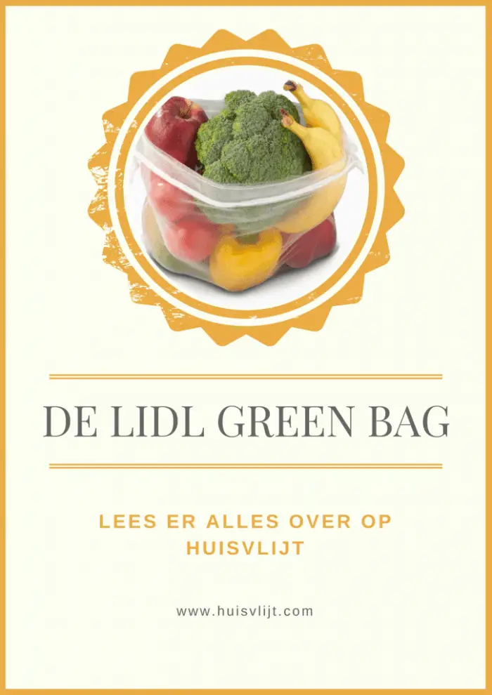Lidl green bag: alternatief voor plastic zakjes voor groente en fruit