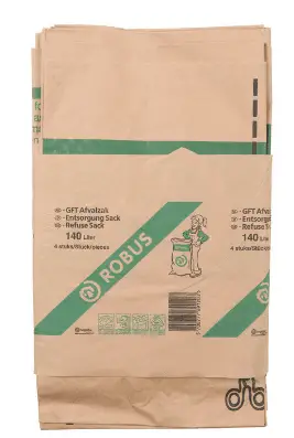 Zakken groene container: superhandig! 2 gft zak ah