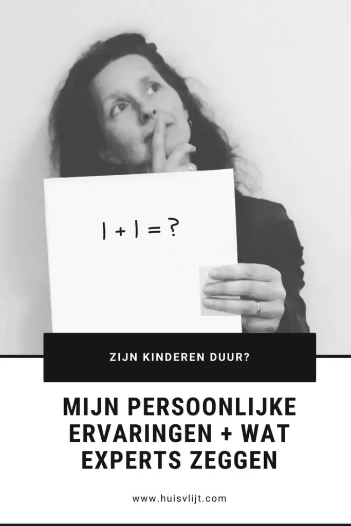 Zijn kinderen duur?