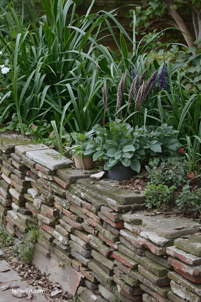 stoeptegels recyclen