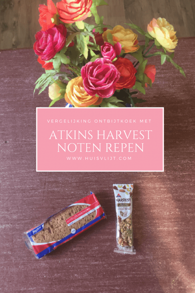 Koekje, nee, Harvest notenreep erbij? 2 Atkins dieet