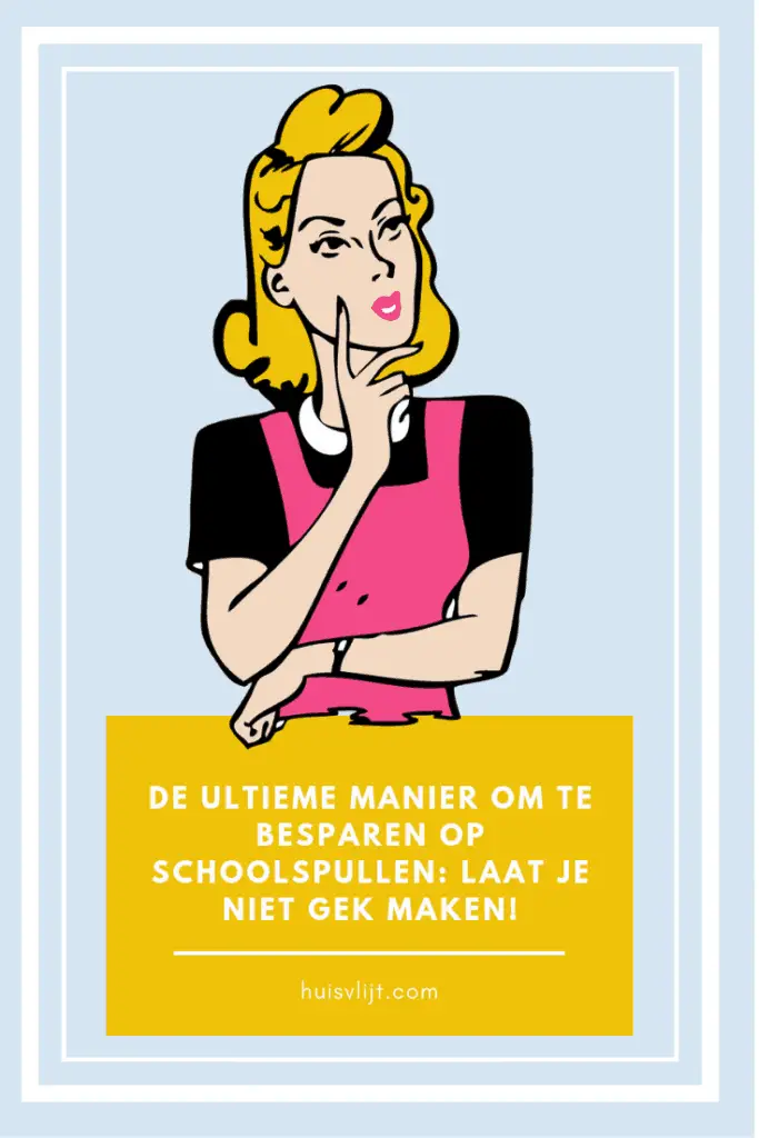 schoolspullen besparen